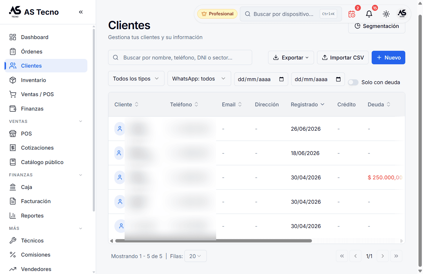 Pantalla de gestión en STApp: Cómo mejorar la experiencia del cliente en tu taller de reparación